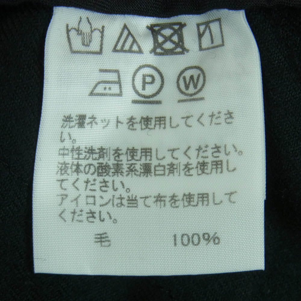 ISSEY MIYAKE イッセイミヤケ IM033FF091 2タック テーパード スラックス トラウザーズ パンツ ブラック系 3【中古】