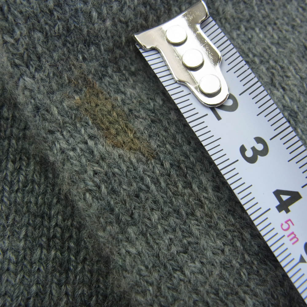 POLO RALPH LAUREN ポロ・ラルフローレン POLO BEAR ポロベア ウール マフラー グレー系【中古】