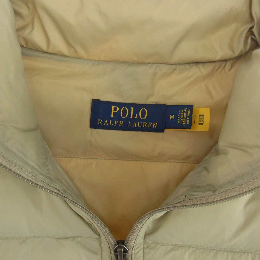 POLO RALPH LAUREN ポロ・ラルフローレン レディース 中綿 ジャケット ベージュ系 M【中古】