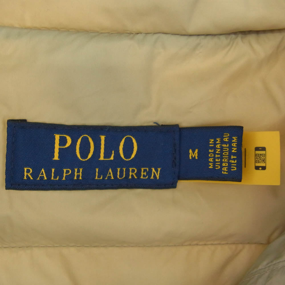 POLO RALPH LAUREN ポロ・ラルフローレン レディース 中綿 ジャケット ベージュ系 M【中古】