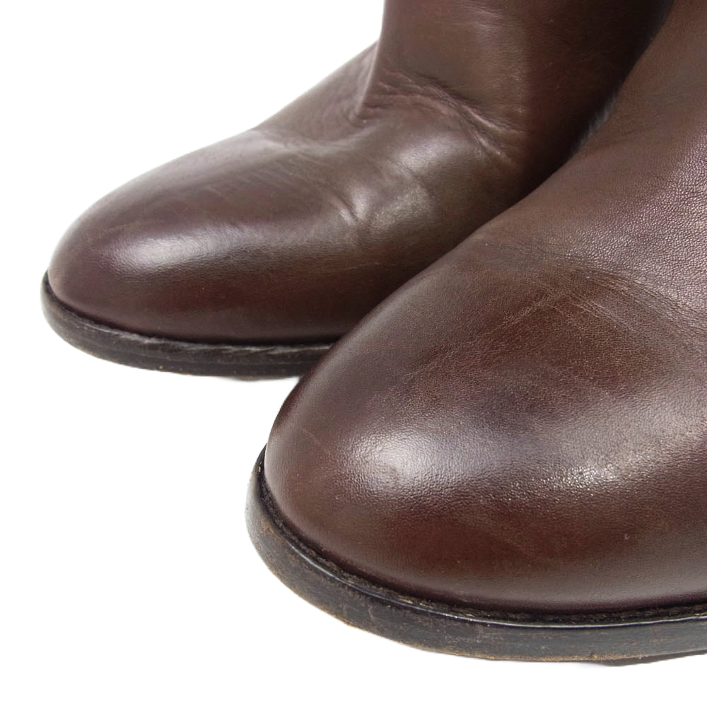 ラルフ ローレン コレクション LONG BOOT ロング ブーツ ブラウン系 7D【中古】