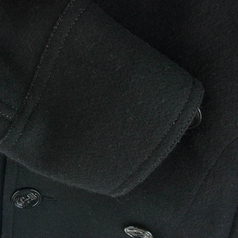 FACTOTUM ファクトタム PEA COAT ピーコート ブラック系 44【中古】