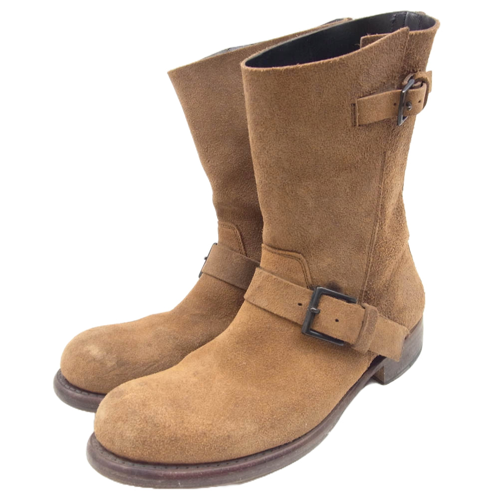 wjk ダブルジェイケイ 801 スエード エンジニア ブーツ ブラウン系 41【中古】