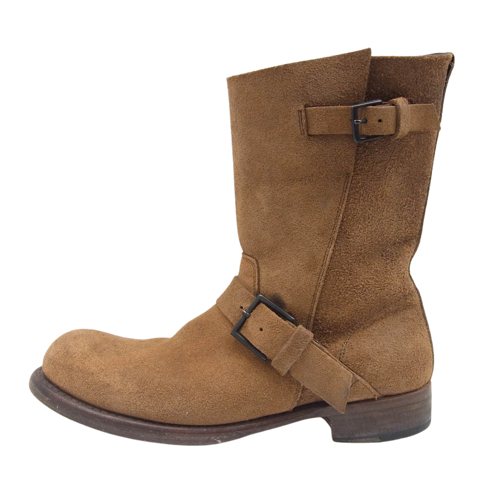 wjk ダブルジェイケイ 801 スエード エンジニア ブーツ ブラウン系 41【中古】