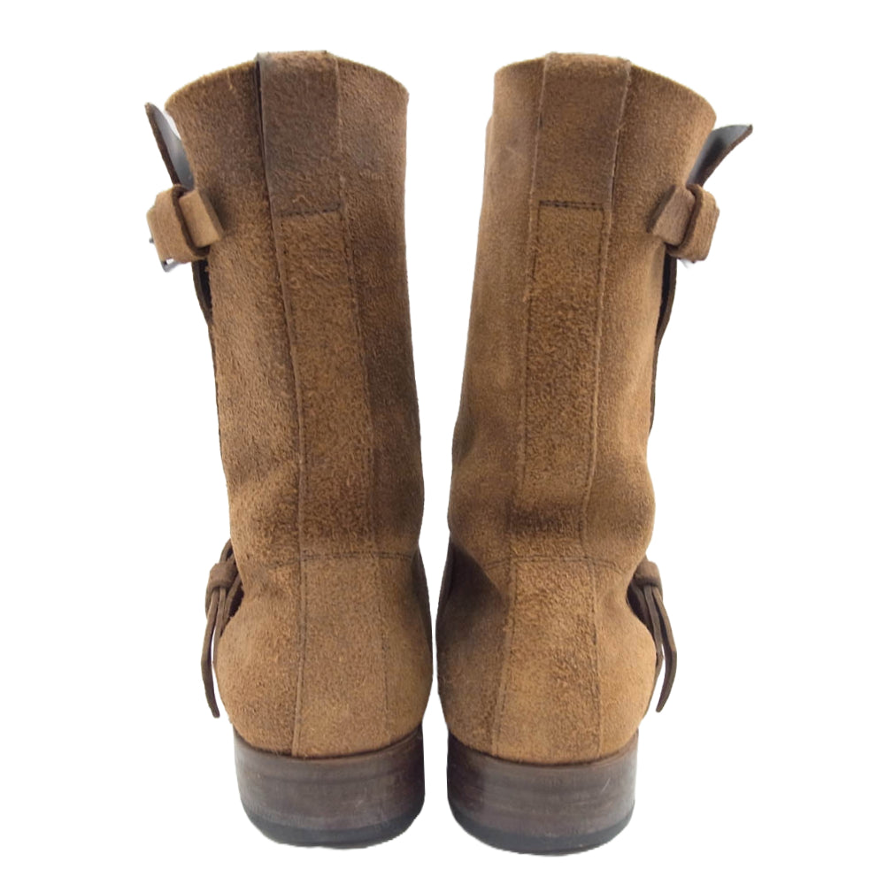 wjk ダブルジェイケイ 801 スエード エンジニア ブーツ ブラウン系 41【中古】