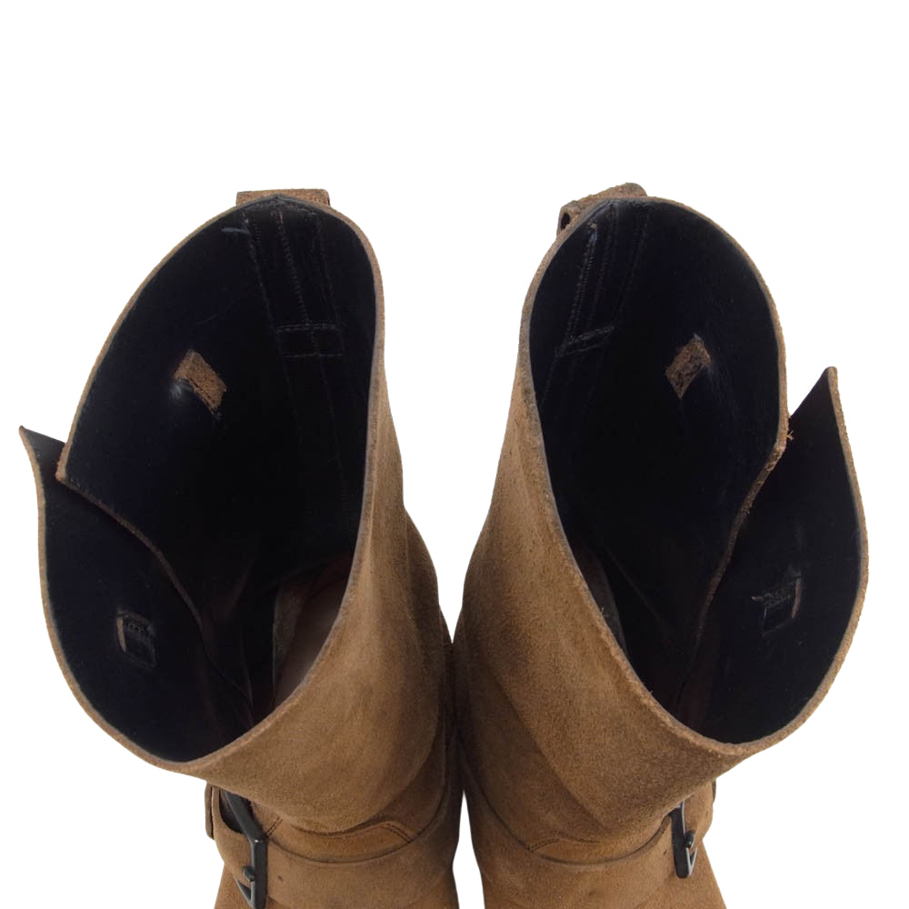 wjk ダブルジェイケイ 801 スエード エンジニア ブーツ ブラウン系 41【中古】