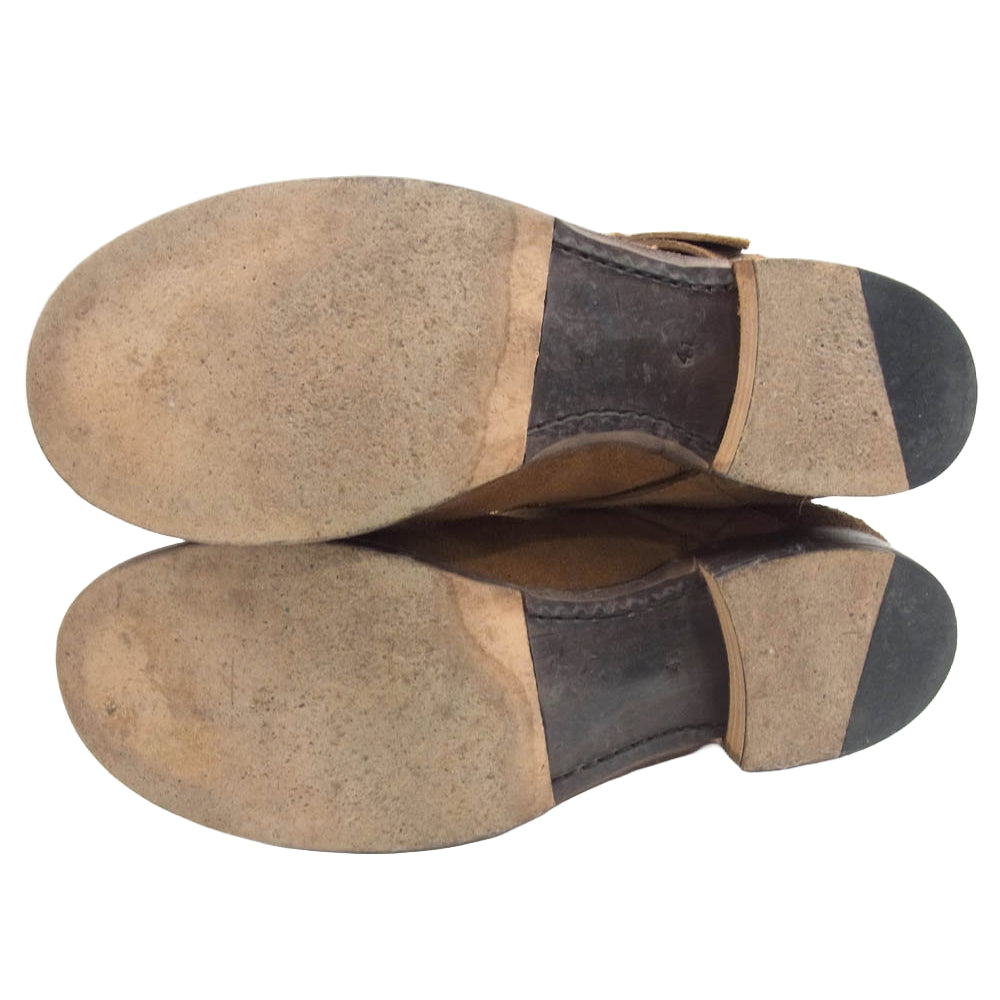 wjk ダブルジェイケイ 801 スエード エンジニア ブーツ ブラウン系 41【中古】