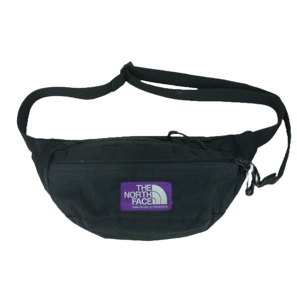 THE NORTH FACE ノースフェイス NN7950N PURPLE LABEL パープルレーベル X-Pac Waist Bag ウエスト バッグ ブラック系【中古】