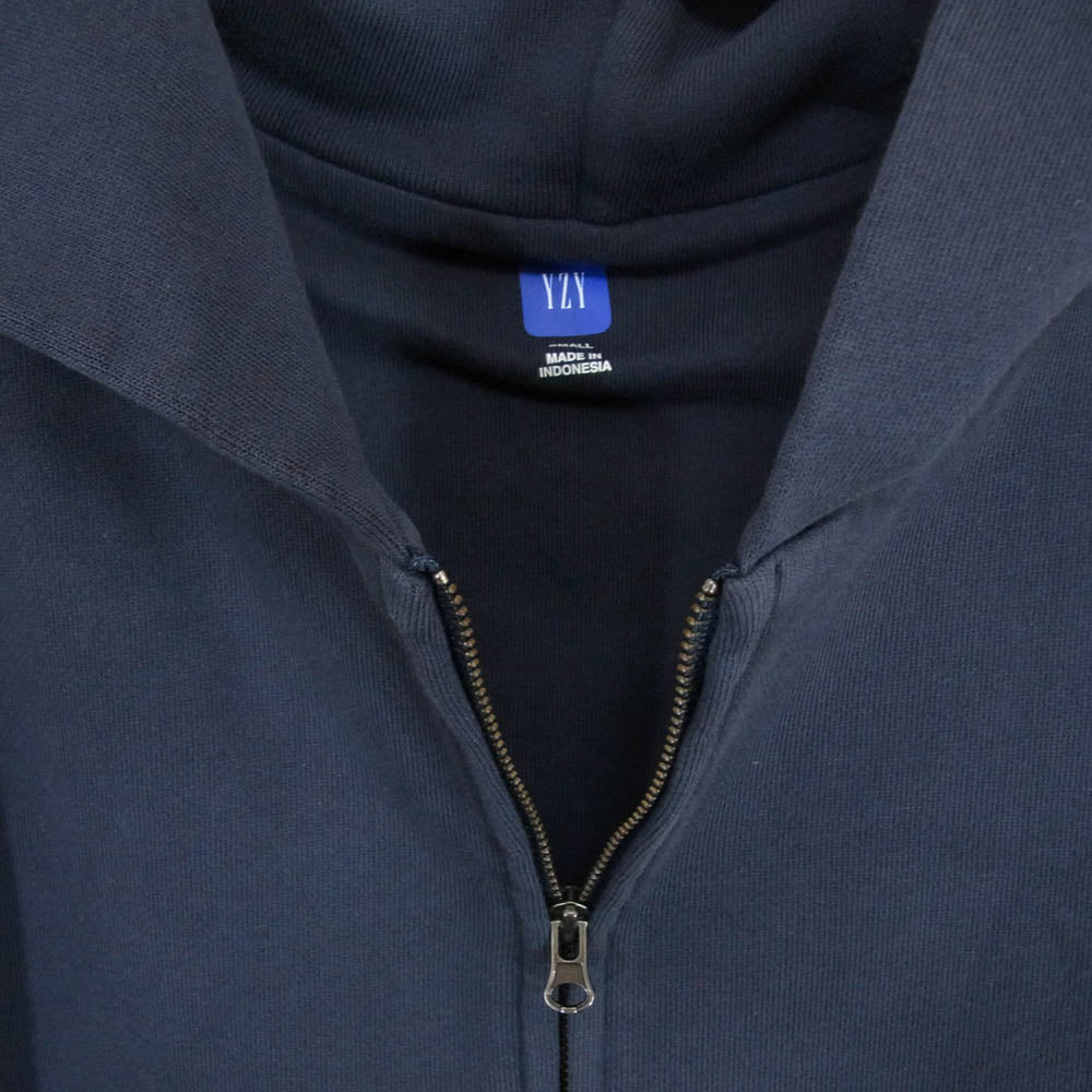 イージー × Gap ギャップ ジップアップ スウェット パーカー ネイビー系 S【中古】