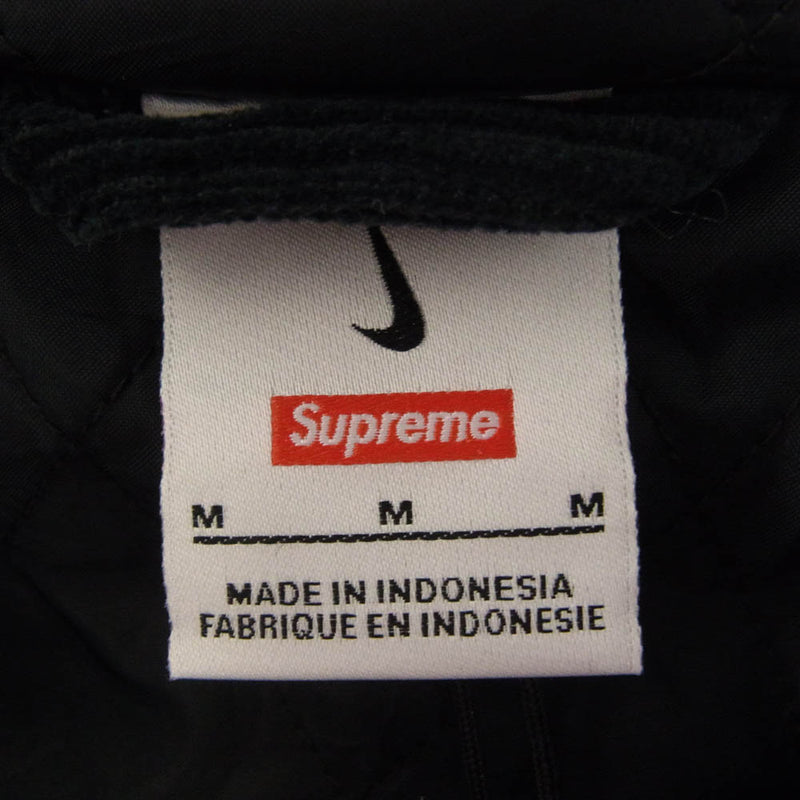 Supreme シュプリーム 22SS × nike arc corduroy hooded jacket DM1772-010 ナイキ アーク コーデュロイ フーディー ジャケット ブラック系 M【中古】