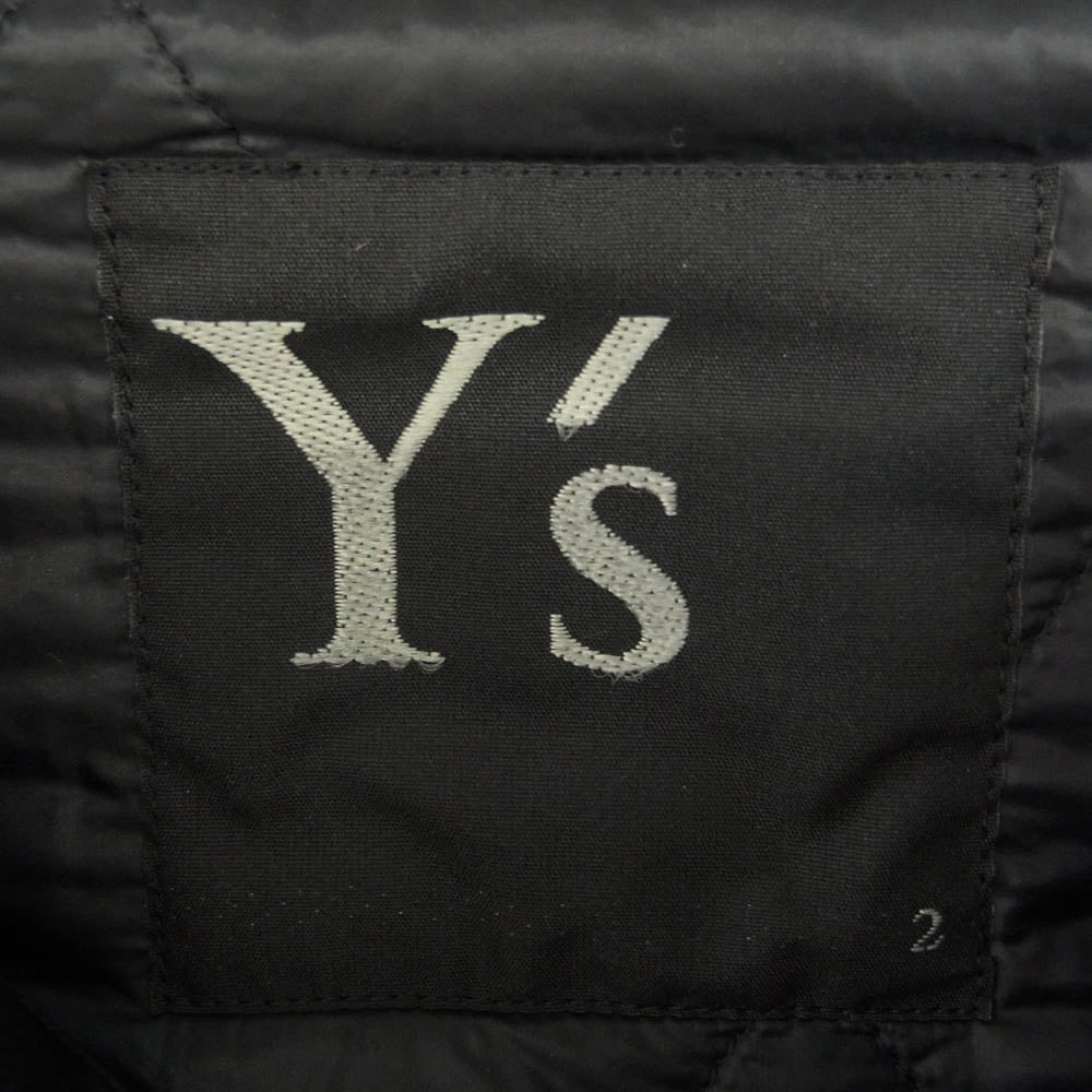 Y's Yohji Yamamoto ワイズ ヨウジヤマモト YK-C22-603 NYLON CHINO CLOTH MIDDLE COAT ナイロン ジャケット ブラック系 2【中古】