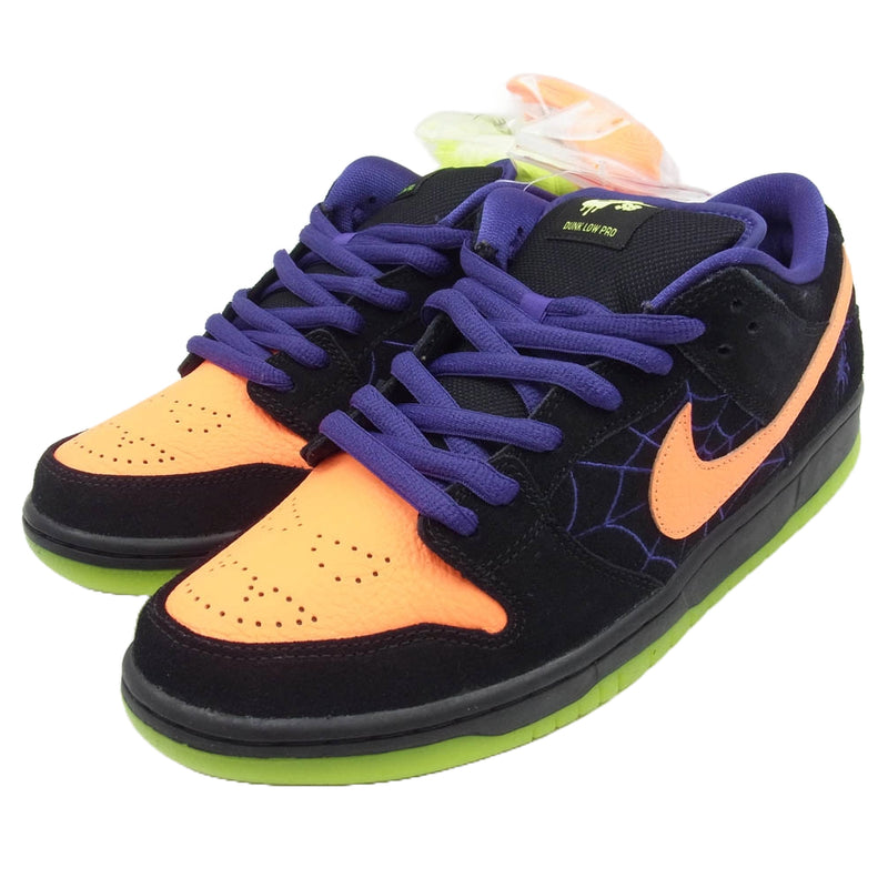 NIKE ナイキ BQ6817-006 SB DUNK LOW PRO ダンクロー プロ ローカットスニーカー ブラック系 オレンジ系 28.5cm【極上美品】【中古】