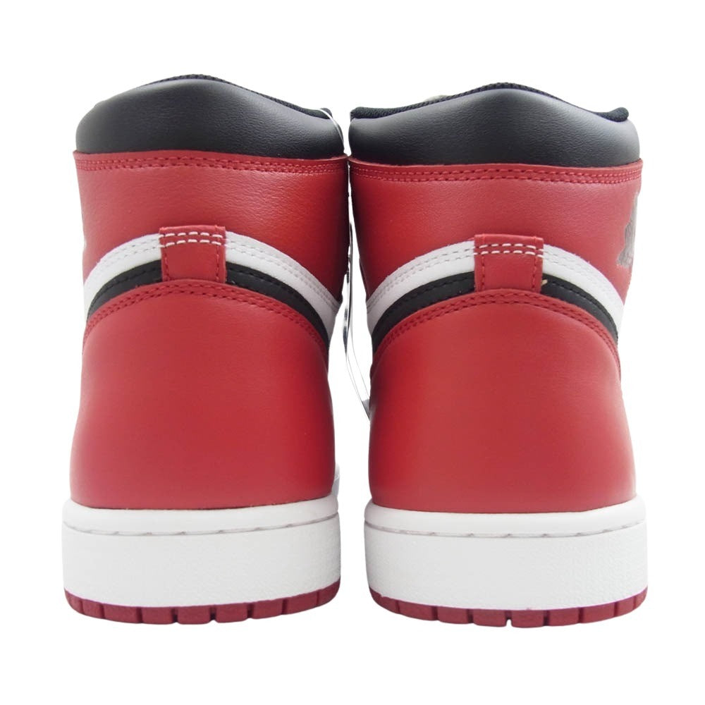 NIKE ナイキ 555088-125 AIR JORDAN 1 RETRO HIGH OG エアジョーダン1レトロハイ スニーカー ホワイト系 28.5cm【極上美品】【中古】
