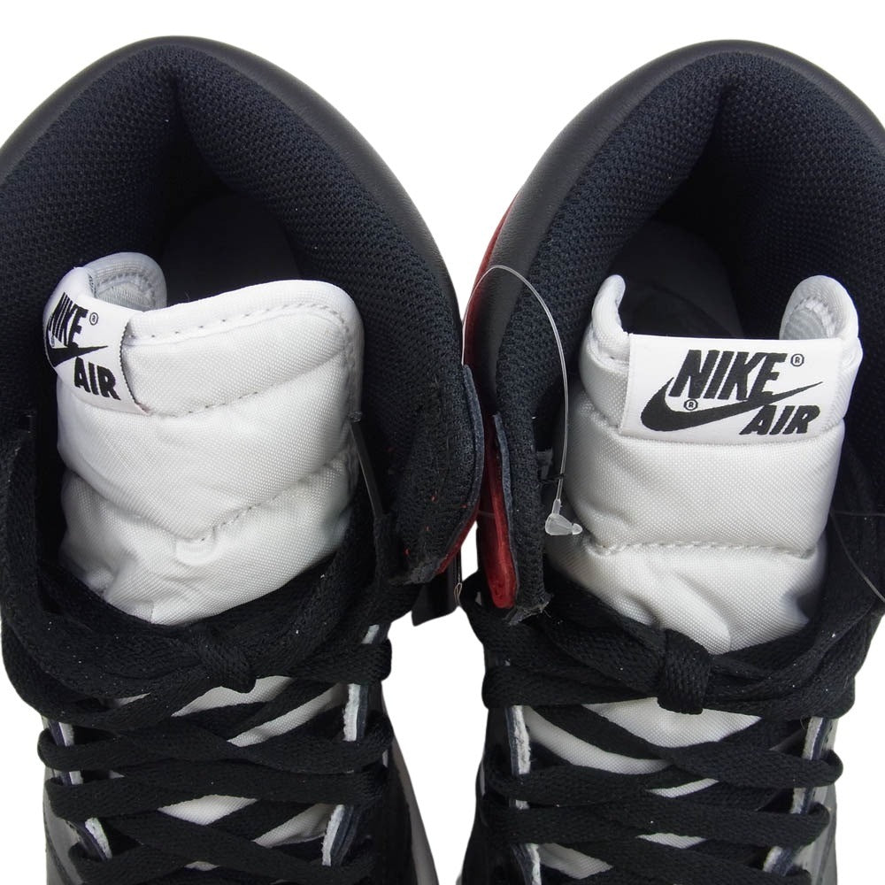 NIKE ナイキ 555088-125 AIR JORDAN 1 RETRO HIGH OG エアジョーダン1レトロハイ スニーカー ホワイト系 28.5cm【極上美品】【中古】
