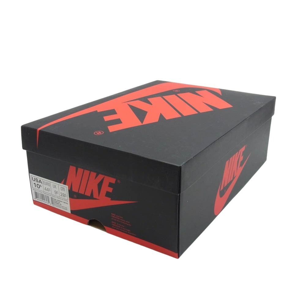 NIKE ナイキ 555088-125 AIR JORDAN 1 RETRO HIGH OG エアジョーダン1レトロハイ スニーカー ホワイト系 28.5cm【極上美品】【中古】