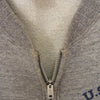 Buzz Rickson's バズリクソンズ U.S.ARMY AIR FORCE 裏起毛 ジップアップ スウェット グレー系 S【中古】