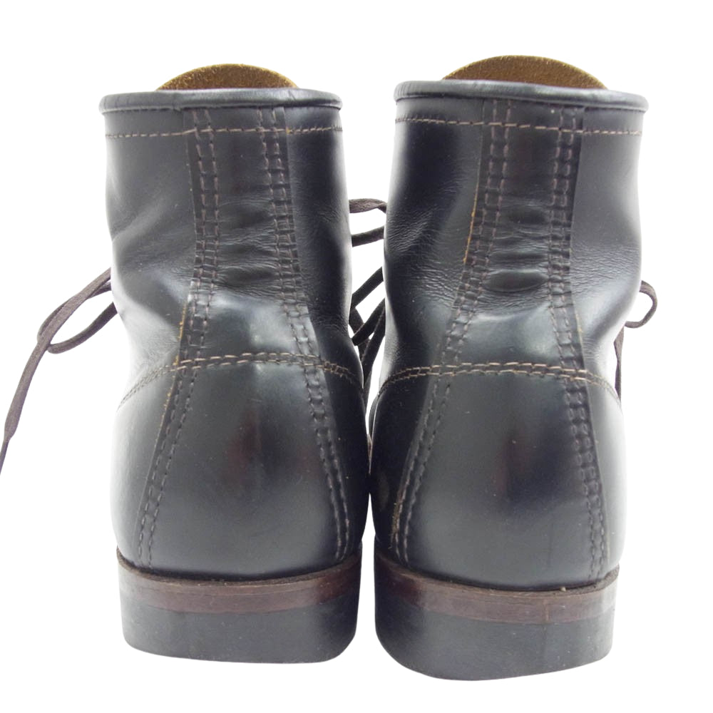 RED WING レッドウィング 9060 Beckman Flatbox ベックマン フラットボックス ワークブーツ レースアップ ブーツ ブラック系 25cm【中古】