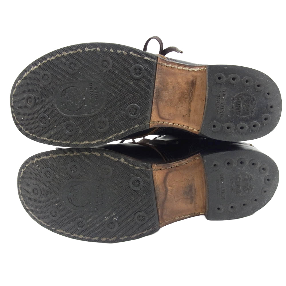 RED WING レッドウィング 9060 Beckman Flatbox ベックマン フラットボックス ワークブーツ レースアップ ブーツ ブラック系 25cm【中古】