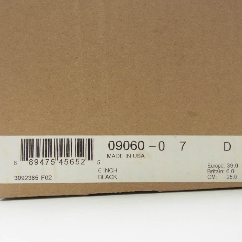 RED WING レッドウィング 9060 Beckman Flatbox ベックマン フラットボックス ワークブーツ レースアップ ブーツ ブラック系 25cm【中古】