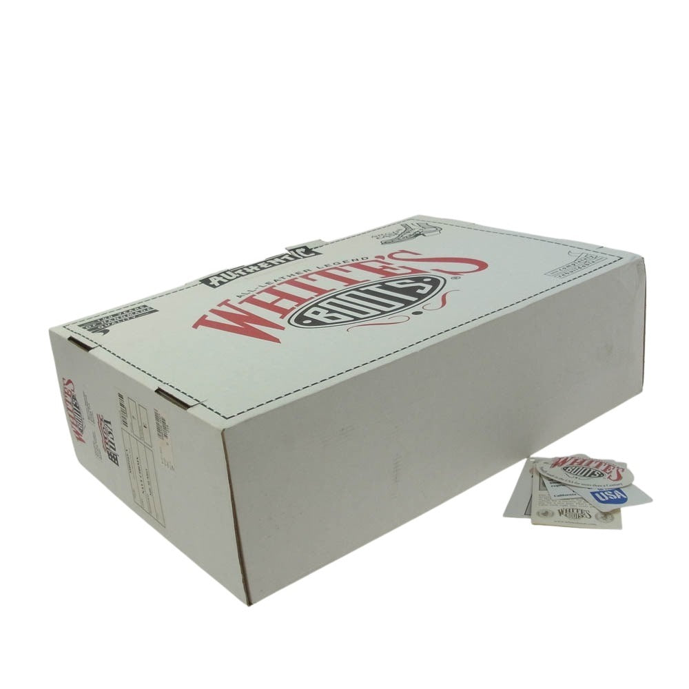 ホワイツブーツ NOMAD ノマド MB9165V エンジニア ブーツ モスグリーン系 黒味がかったグリーン 7【中古】