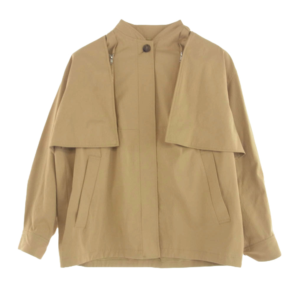 CLANE クラネ 14101-0032 3WAY ARRANGE JACKET スリーウェイ アレンジ ジャケット ベージュ系 1【美品】【中古】