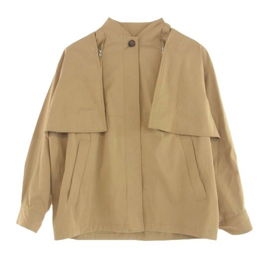 CLANE クラネ 14101-0032 3WAY ARRANGE JACKET スリーウェイ アレンジ ジャケット ベージュ系 1【美品】【中古】