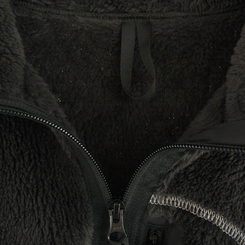 and wander アンドワンダー AW93-JT601 high loft fleece jacket ハイロフト フリース ジャケット チャコール系 2【中古】