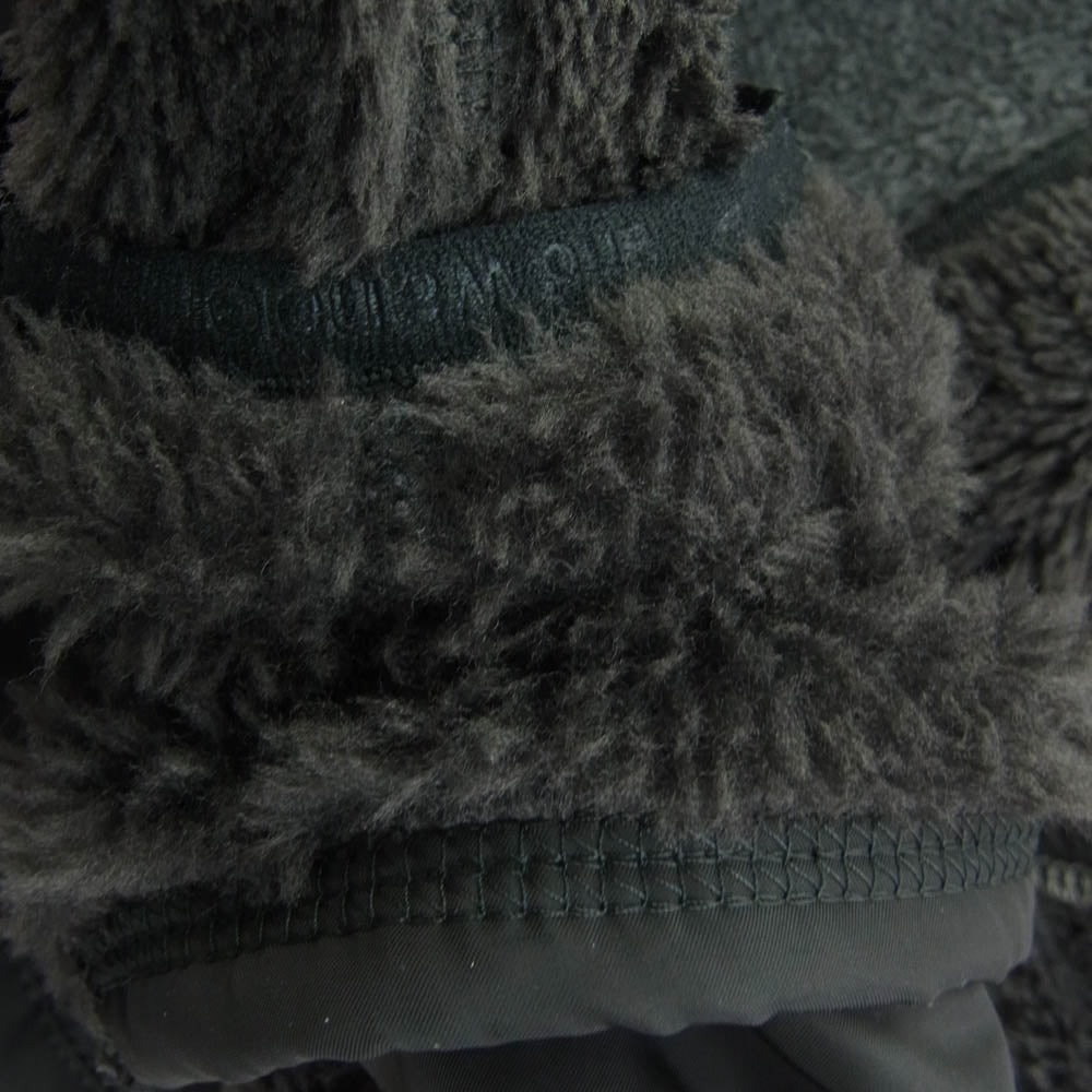 and wander アンドワンダー AW93-JT601 high loft fleece jacket ハイロフト フリース ジャケット チャコール系 2【中古】