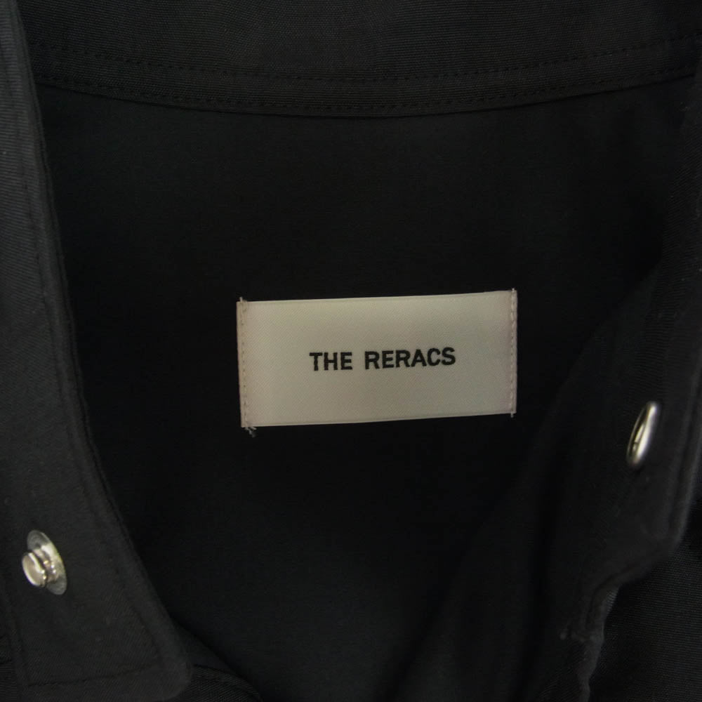 THE RERACS ザリラクス 22AW 22FW-RECT-344L-J SHORT QUILTING COAT ショート キルティング ジャケット ブラック系 36【極上美品】【中古】