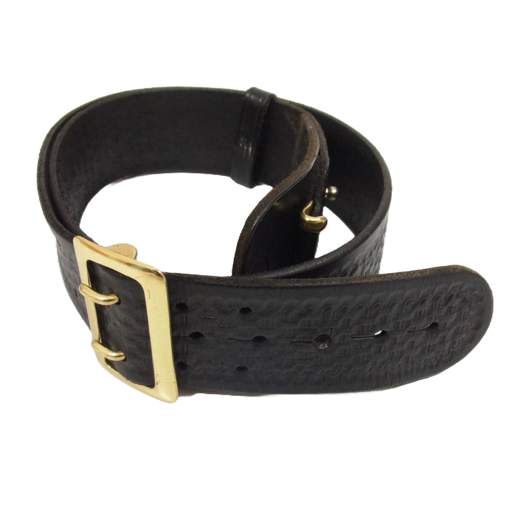 LANGLITZ LEATHERS ラングリッツレザーズ レザー デューティ ベルト ブラック系 40【中古】