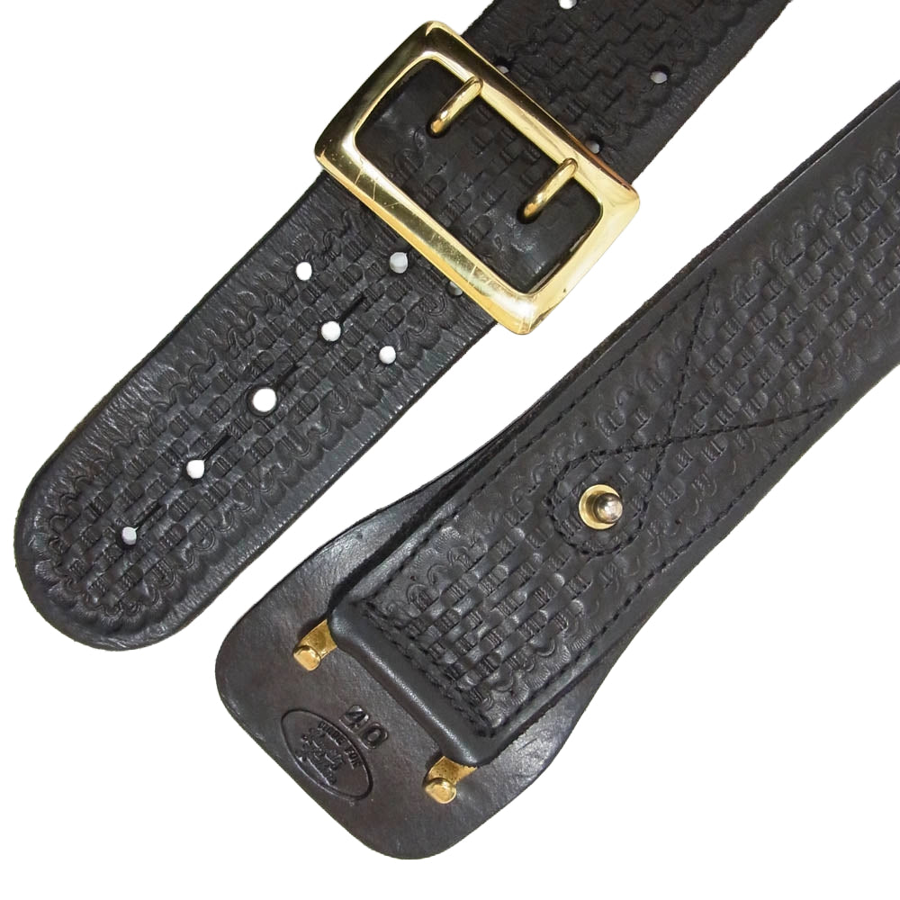 LANGLITZ LEATHERS ラングリッツレザーズ レザー デューティ ベルト ブラック系 40【中古】
