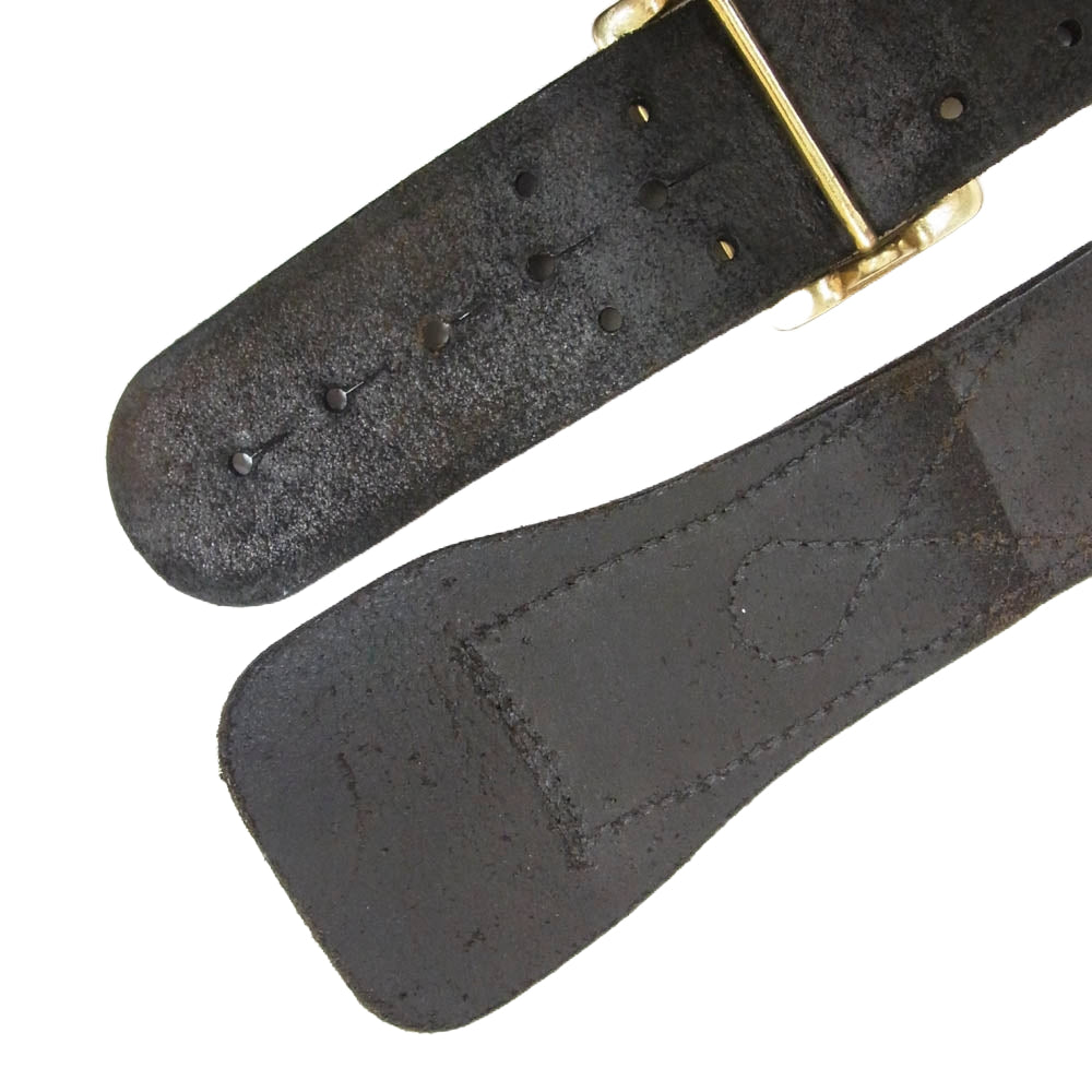LANGLITZ LEATHERS ラングリッツレザーズ レザー デューティ ベルト ブラック系 40【中古】