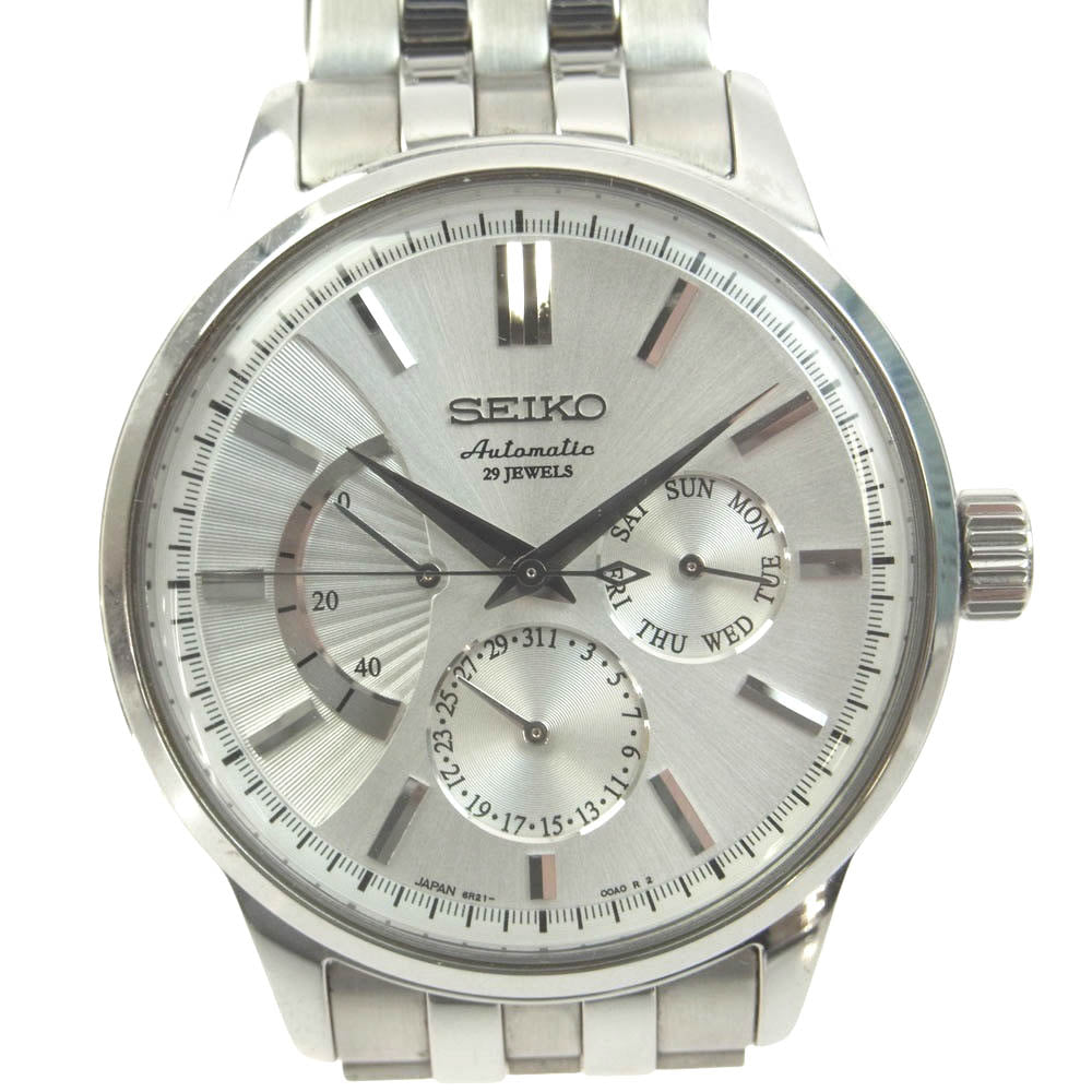 SEIKO セイコー SARC015 6R21-00A0 メカニカル パワーリザーブ SS 自動 