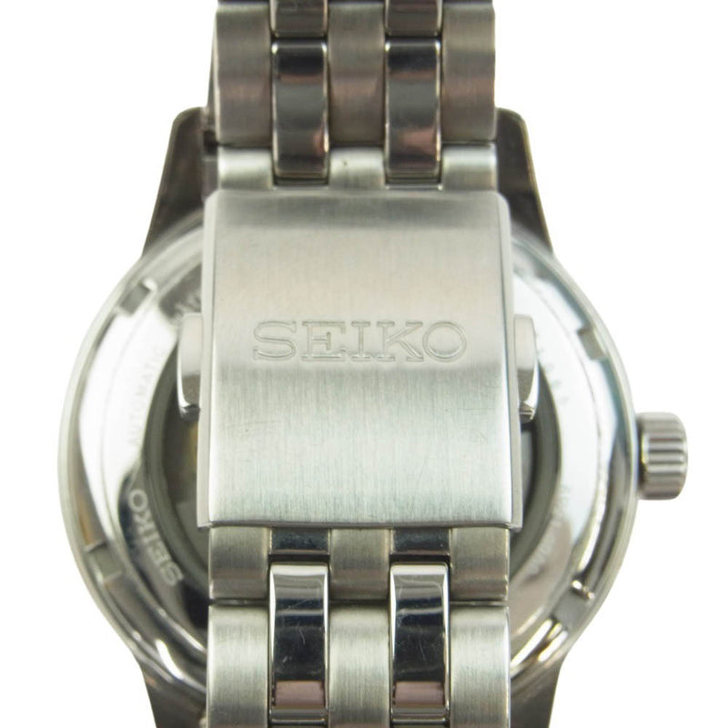 SEIKO セイコー SARC015 6R21-00A0 メカニカル パワーリザーブ SS 自動巻 デイデイト 腕時計 リストウォッチ シルバー系【中古】