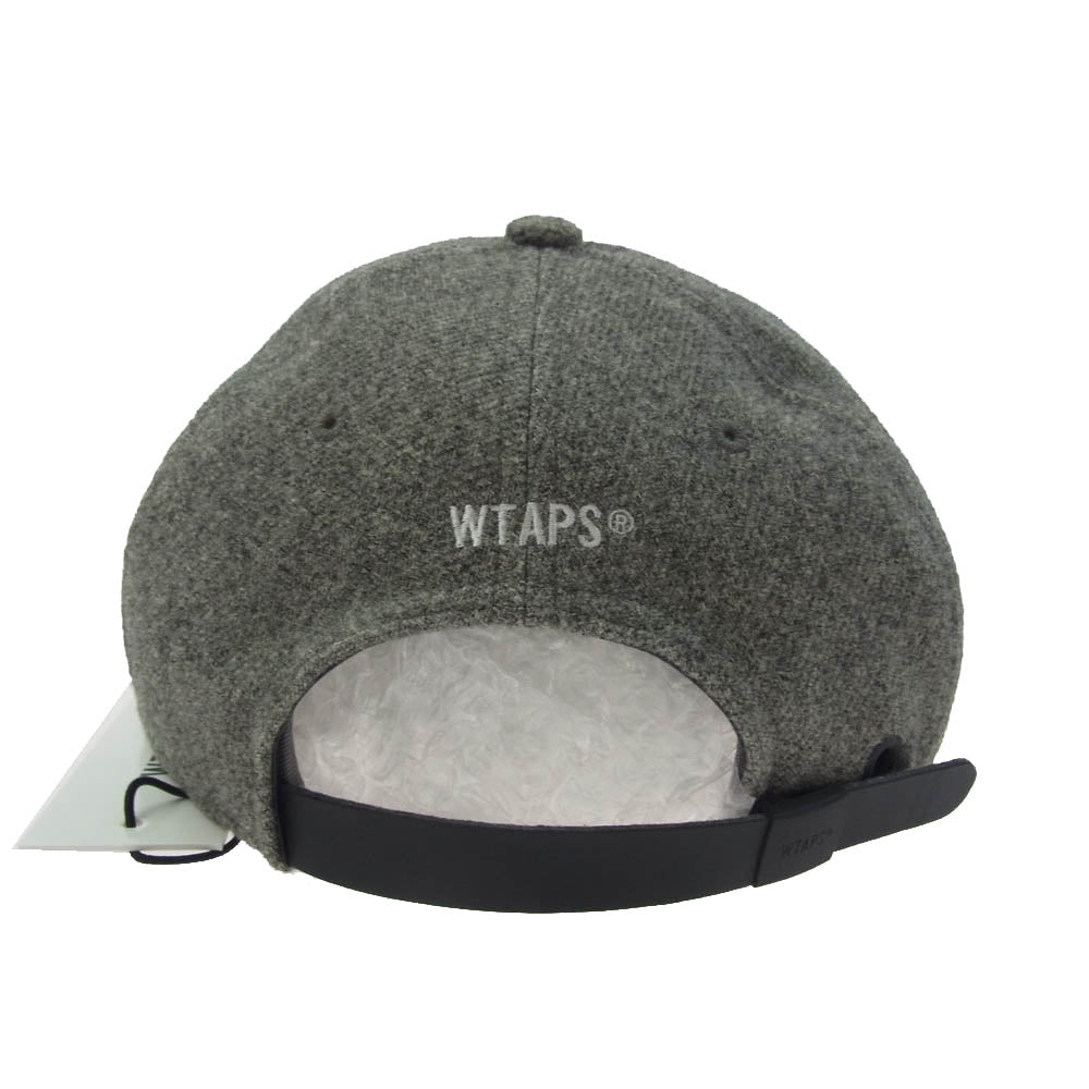 WTAPS ダブルタップス 24AW 242HCDT-HT12 03 CAP POLY TWILL ツイル ポリエステル WT刺繍 ロゴ キャップ グレー系 00【新古品】【未使用】【中古】