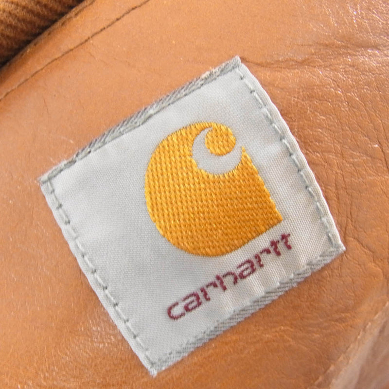 Carhartt カーハート 12AW WJ-P904 eYe COMME des GARCONS JUNYA WATANABE MAN アイ コムデギャルソン ジュンヤワタナベマン レザーポケット コーデュロイ ペインター パンツ ブラウン系 S【中古】