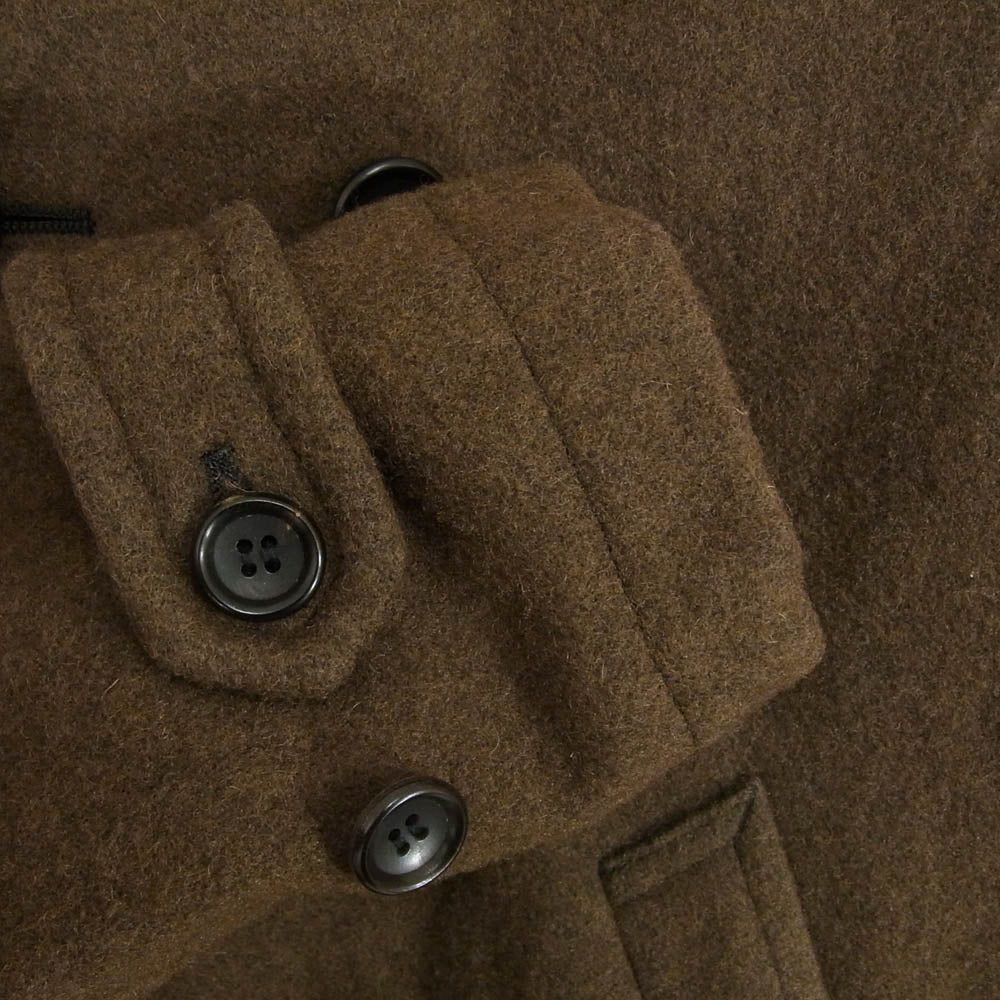 COMME des GARCONS HOMME PLUS コムデギャルソンオムプリュス 11AW PH-C012 ウール ダブル Pコート ピーコート ブラウン系 S【中古】