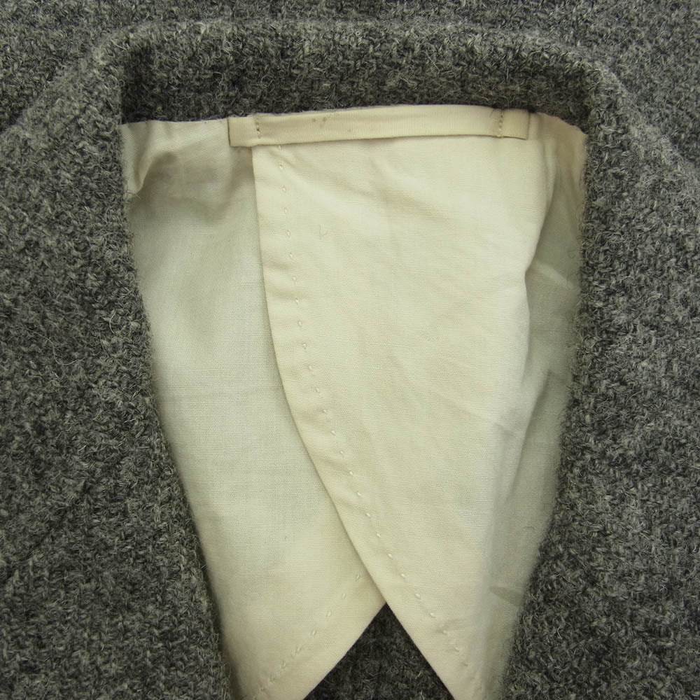 BEAMS ビームス HARRIS TWEED 3B ウール テーラード ジャケット グレー系 38R【中古】