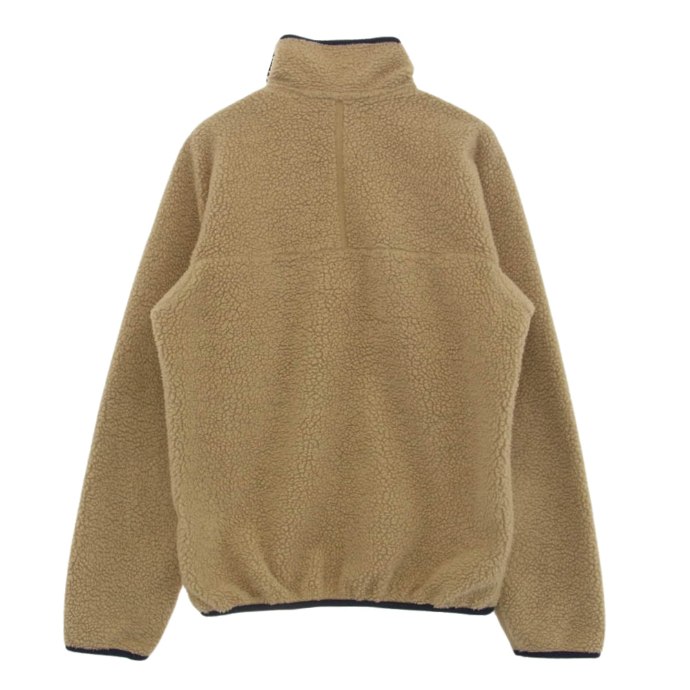 patagonia パタゴニア USA製 ベビー レトロ カーディガン フリースジャケット ベージュ系 S【中古】