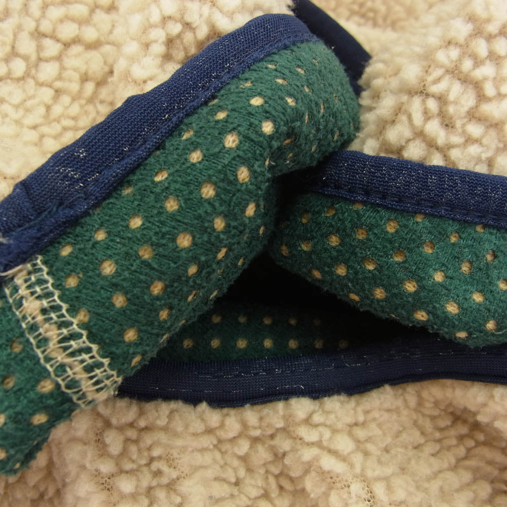 patagonia パタゴニア USA製 ベビー レトロ カーディガン フリースジャケット ベージュ系 S【中古】