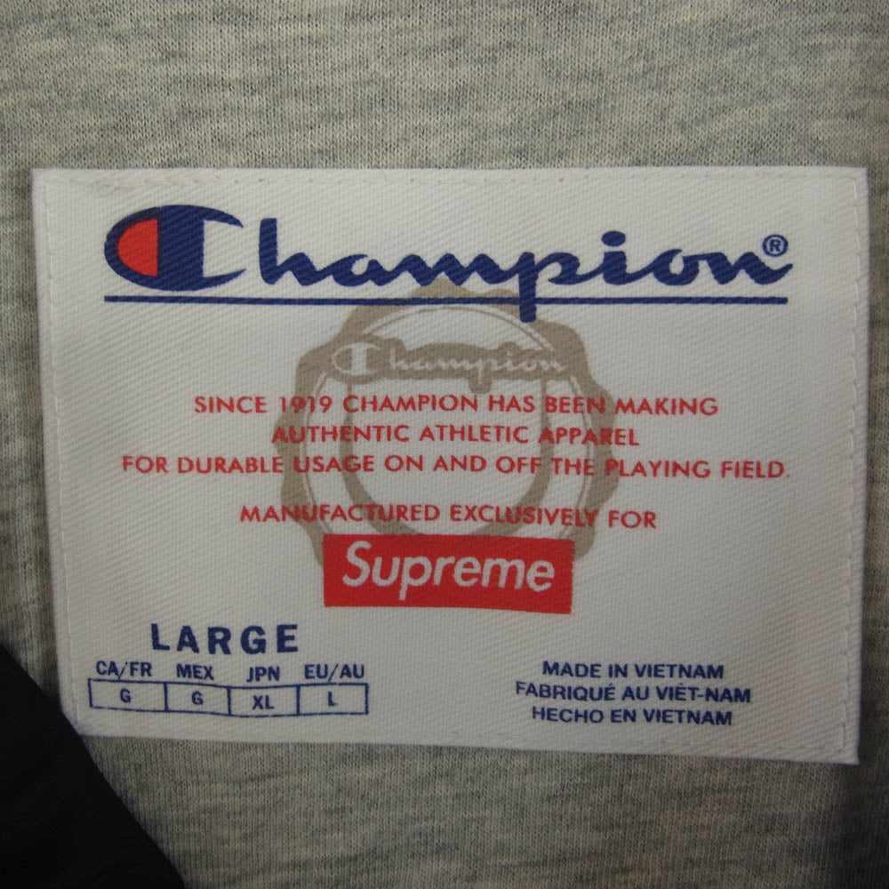 Supreme シュプリーム 24SS Champion Coaches Jacket チャンピオン コーチジャケット ブラック系 XL【極上美品】【中古】