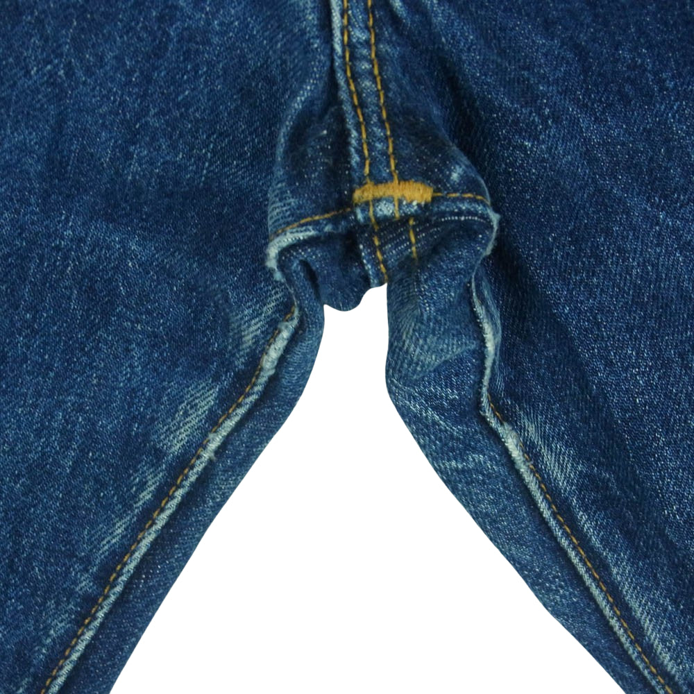 Levi's リーバイス 97年製 555刻印 バレンシア工場 501 XX 紙パッチ 復刻 レプリカ デニム パンツ インディゴブルー系 W33 L36【中古】