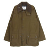 Barbour バブアー 2201225 BEAMS別注 BEDALE CLASSIC FIT ビームス別注 ピーチド コットン ビデイル クラシック ジャケット ノンワックス ブラウン系 36【中古】