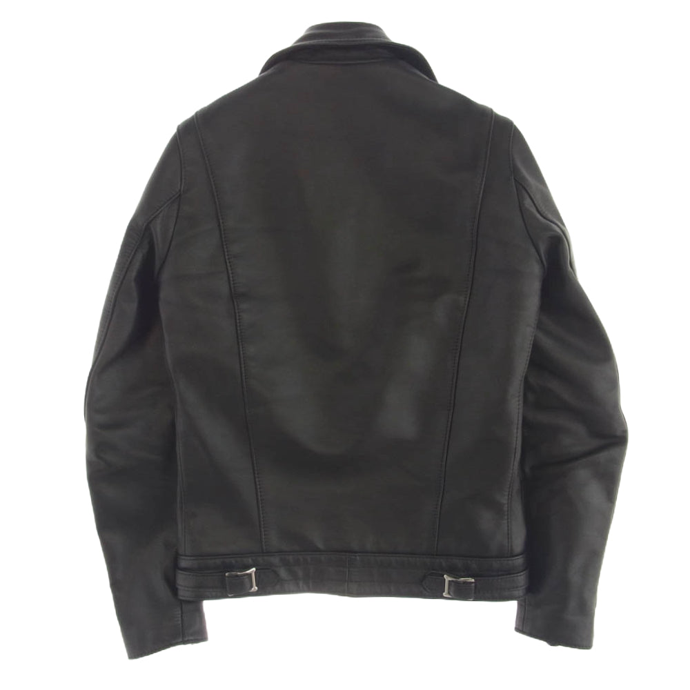 Lewis Leathers ルイスレザー 441T CYCLONE TIGHT FIT COWHIDE サイクロン タイトフィット ライダース ジャケッ トカウハイド ブラック系 34【中古】