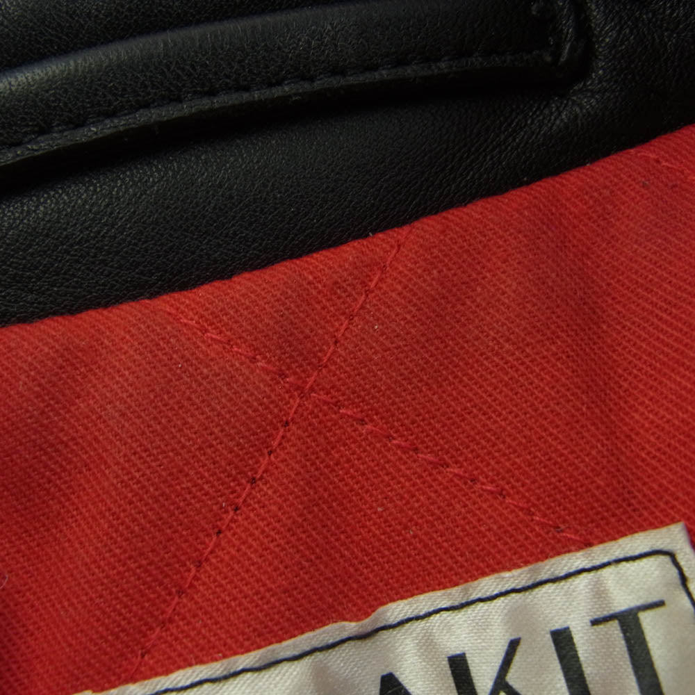 Lewis Leathers ルイスレザー 441T CYCLONE TIGHT FIT COWHIDE サイクロン タイトフィット ライダース ジャケッ トカウハイド ブラック系 34【中古】