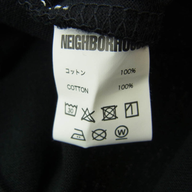 NEIGHBORHOOD ネイバーフッド 24AW 242PCRDN-ST01S NH X REBEL DREAD HARDWARE TEE SS-1 ハードウェア グラフィックプリント 半袖 Tシャツ ブラック系 XS【極上美品】【中古】