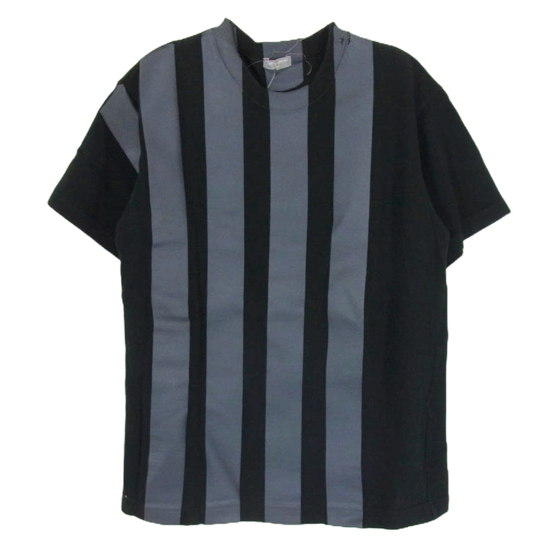 COMME des GARCONS HOMME コムデギャルソンオム 02SS HF-T026 アーカイブ ラバー プリント 半袖 Tシャツ カットソー ブラック系 サイズ表記無【中古】