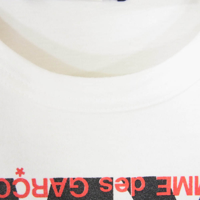 COMME des GARCONS コムデギャルソン 12SS PI-T061 MY ENERGY TEE　半袖 Tシャツ カットソー ホワイト系 S【中古】