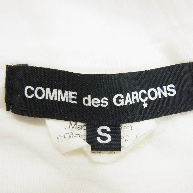 COMME des GARCONS コムデギャルソン 12SS PI-T061 MY ENERGY TEE　半袖 Tシャツ カットソー ホワイト系 S【中古】