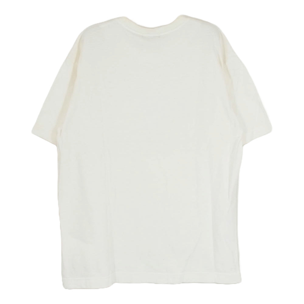 COMME des GARCONS HOMME コムデギャルソンオム 02SS HF-T022 アーカイブ ロゴ 切替 半袖 Tシャツ オフホワイト系 サイズ表記無【中古】